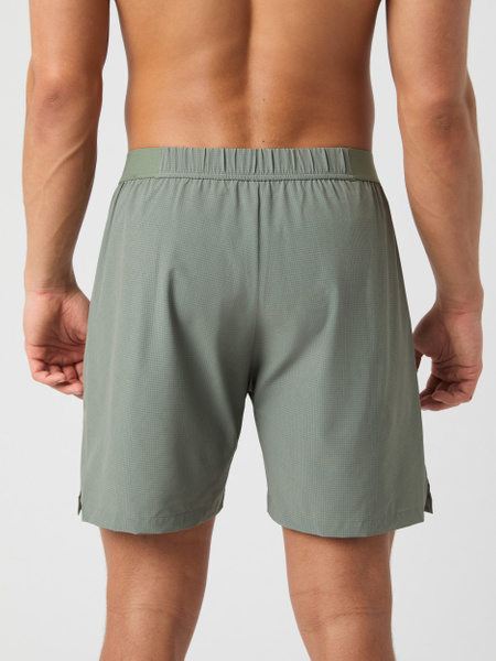 Björn Borg Zip Shorts – träningsshorts med dragkedjefickor i grön – baksida