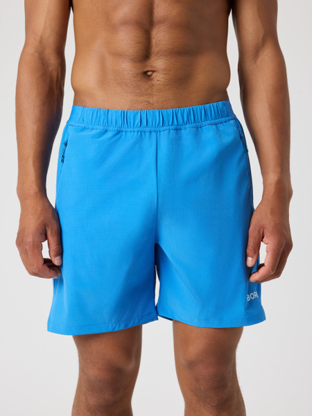 Björn Borg Borg Zip Shorts 7 Inch Bleu, M