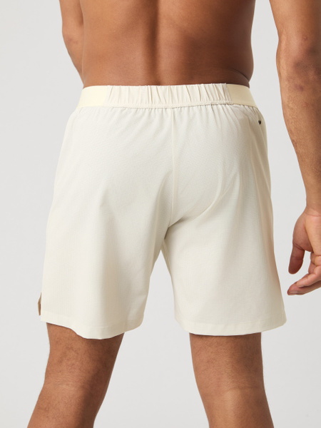 Björn Borg Zip Shorts med dragkedjefickor, vit – baksida