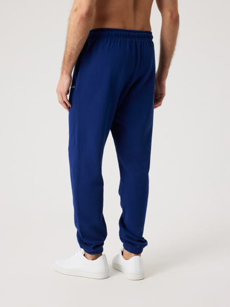 Björn Borg Classic sweatpants i blå bomullsfrotté – baksida