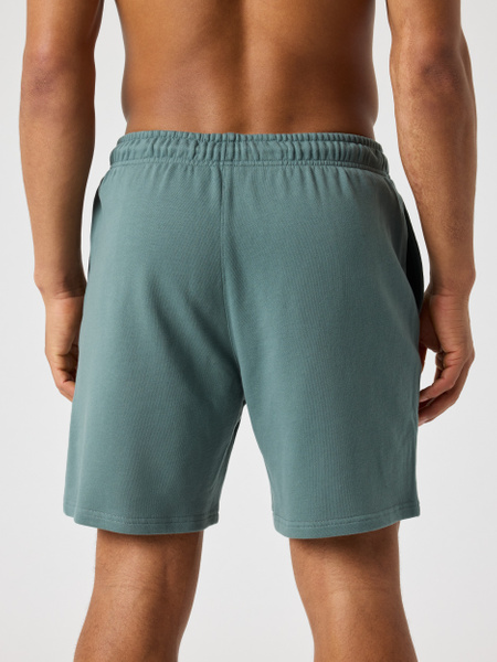 Björn Borg Classic sweatshorts i grön bomullsfrotté – baksida