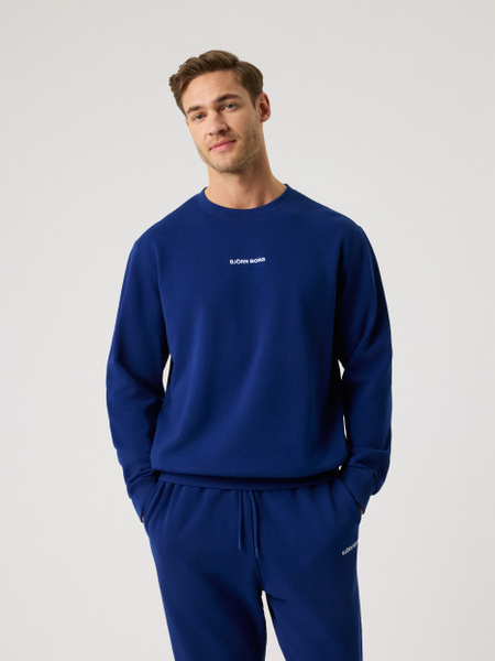 Björn Borg Borg Classic Sweatshirt Blå, XXL | Apparel & Accessories - Clothing - Shirts & Tops | ModeLejon