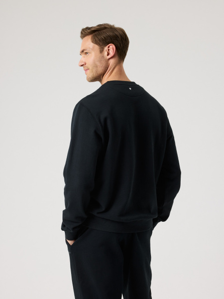 Björn Borg Borg Classic Sweatshirt i svart – baksida