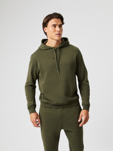 Björn Borg Classic hoodie i grönt – baksida