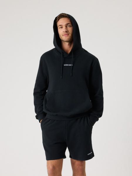 Björn Borg Borg Classic Hoodie Svart, XXL | Apparel & Accessories - Clothing - Shirts & Tops | ModeLejon