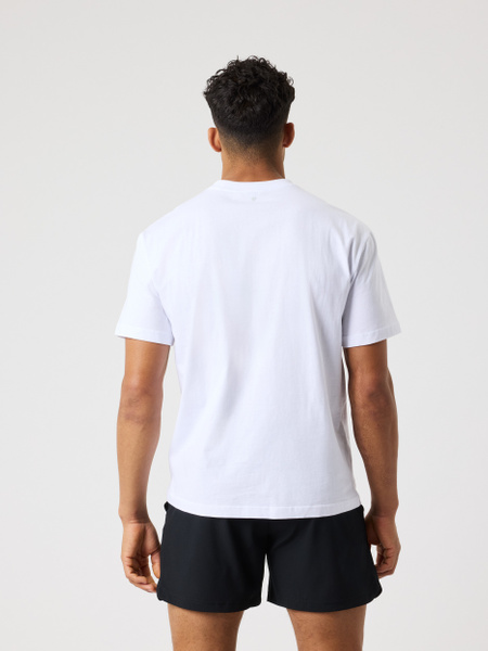 Björn Borg Classic t-shirt i vit bomull – baksida
