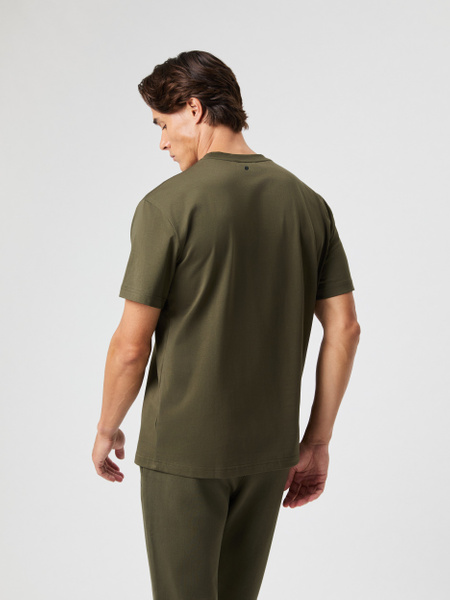 Björn Borg Classic t-shirt i grön bomull – baksida