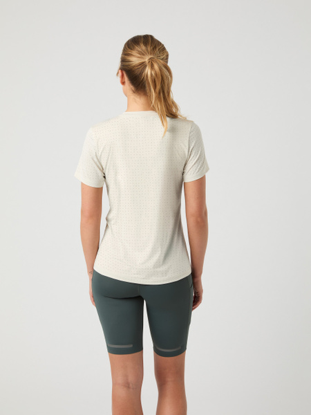 Björn Borg perforerad löpar-t-shirt i vitt – baksida