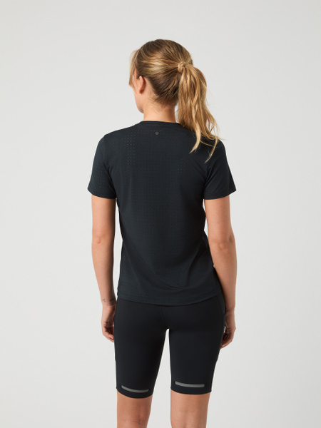 Björn Borg Performance perforerad T-shirt – svart – baksida