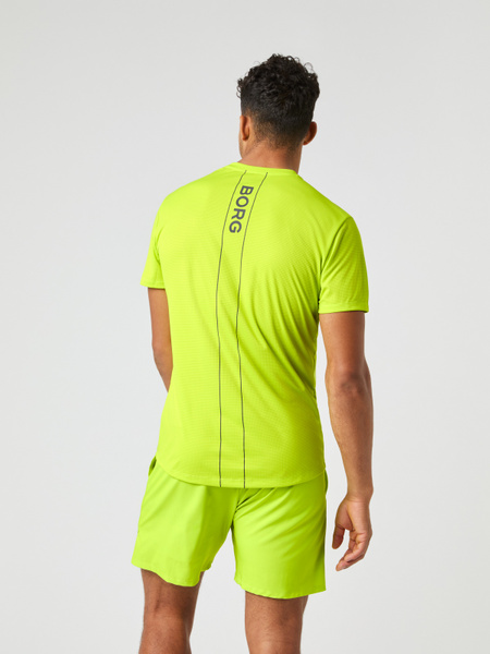 Björn Borg Ace Light t-shirt för herr, grön – baksida
