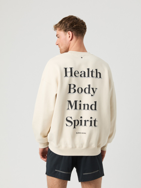 Björn Borg Borg Oversized Sweatshirt Wit, S