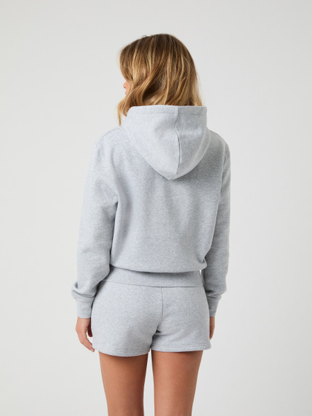 Björn Borg Centre hoodie i grått för dam – baksida