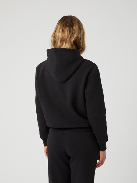 Björn Borg Centre hoodie för dam, svart oversize – baksida