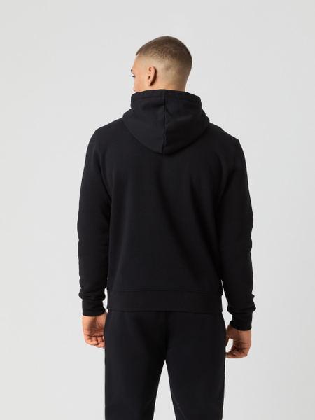Björn Borg Centre hoodie med känguruficka, svart – baksida