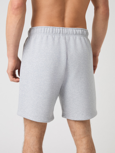 Björn Borg Centre sweatshorts i mjuk fleece, grå – baksida