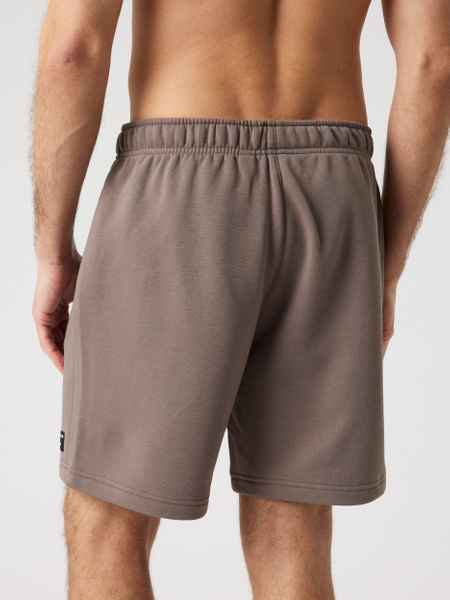 Björn Borg Centre sweatshorts i mjuk fleece, brun – baksida