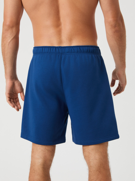 Björn Borg Centre Sweatshorts – blå mjukisshorts i fleece – baksida