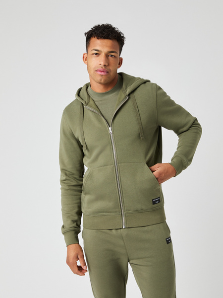 Centre Zip Hoodie