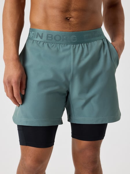 BJÖRN BORG Verde Borg 2 In 1 Shorts