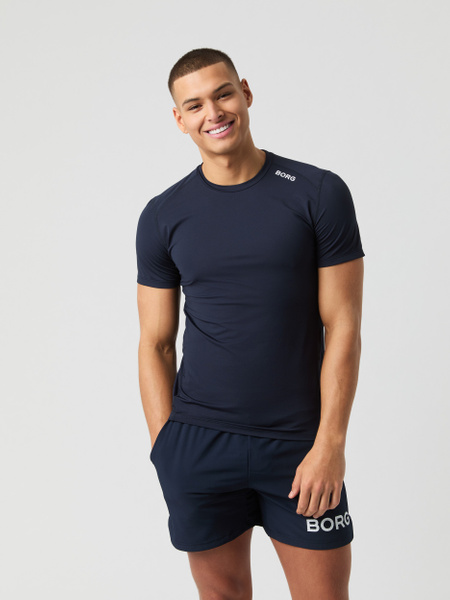 Björn Borg Borg Athletic T shirt Marine, S