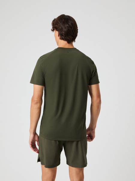 Björn Borg Borg Athletic t-shirt i grönt för herr – baksida