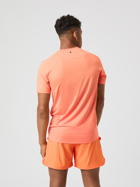 Björn Borg Athletic T-shirt – orange funktions-t-shirt – baksida