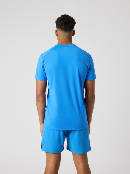 Björn Borg Athletic träningst-shirt i blått för herr – baksida