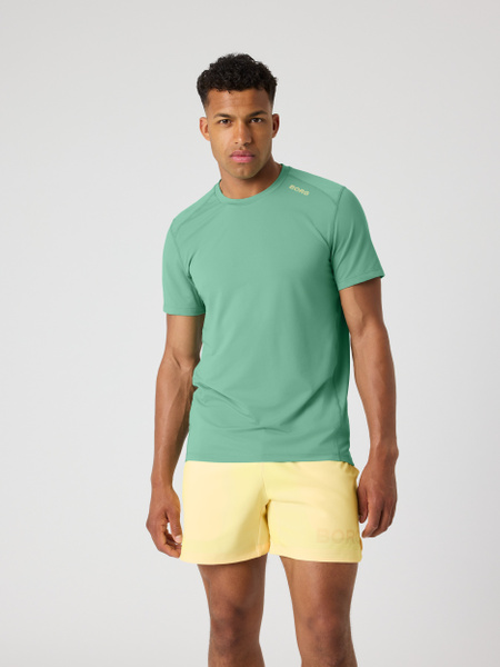 Björn Borg Borg Athletic T-shirt Grön, XXL | Apparel & Accessories - Clothing - Shirts & Tops | ModeLejon