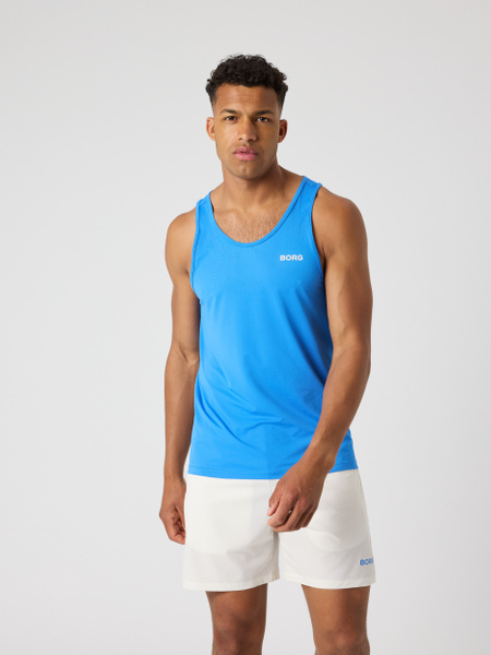 Björn Borg Borg Athletic Tank Blå, XXL | Apparel & Accessories - Clothing - Shirts & Tops | ModeLejon