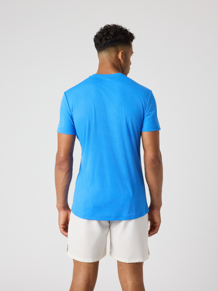 Björn Borg Light T-shirt herr – blå lätt träningströja – baksida
