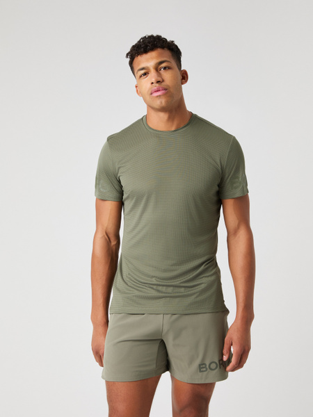 Björn Borg Borg Light T shirt Groen, XXL