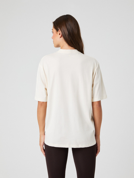 Björn Borg Studio oversize t-shirt i vitt – baksida