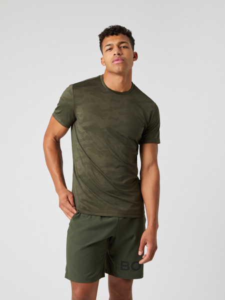 Björn Borg Borg Performance T shirt Groen, L