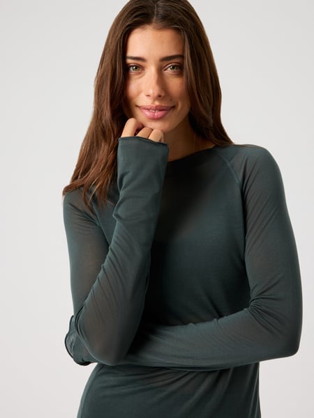 Björn Borg Studio Light Long Sleeve Top Groen, XXL