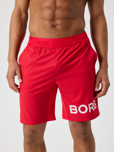 Björn Borg Borg Shorts 9 Inch Röd, XXL | Apparel & Accessories - Clothing - Shorts | ModeLejon