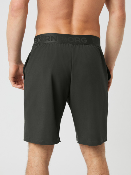 Björn Borg Shorts 9″ i grönt – lätta träningsshorts – baksida