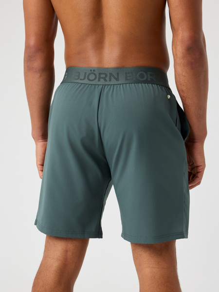 Björn Borg Borg Shorts 9 tum – gröna shorts i återvunnen stretch – baksida