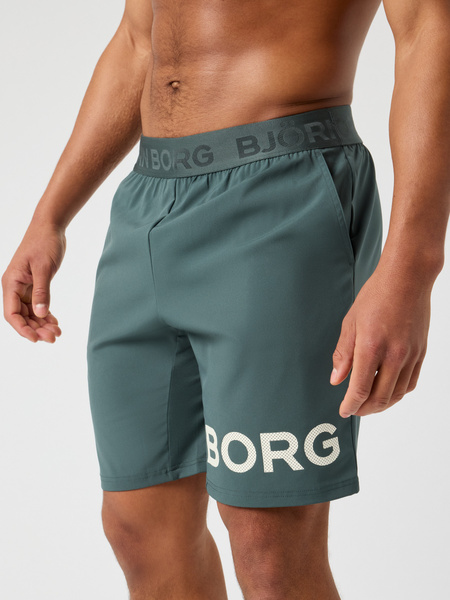 Läs mer om Björn Borg Borg Shorts 9 Inch Grön, L