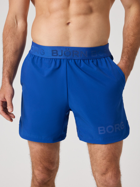 Björn Borg Borg Shorts 6 Inch Blå, XXL | Apparel & Accessories - Clothing - Shorts | ModeLejon