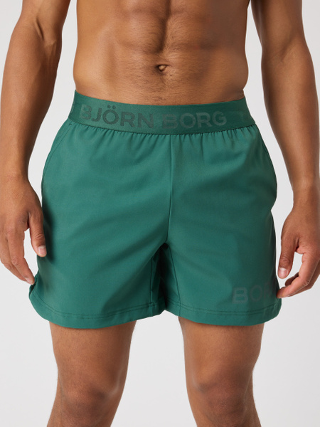 Björn Borg Borg Shorts 6 Inch Grön, XXL | Apparel & Accessories - Clothing - Shorts | ModeLejon