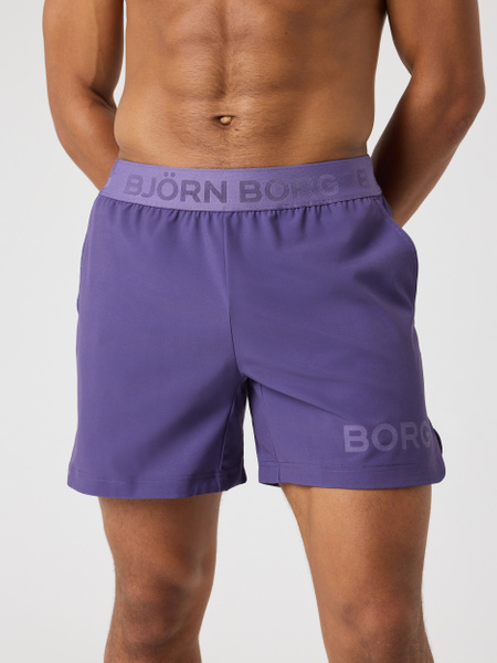 Björn Borg Borg Shorts 6 Inch Lila, XXL | Apparel & Accessories - Clothing - Shorts | ModeLejon