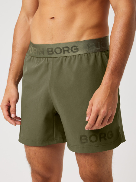 Björn Borg Borg Shorts 6 Inch Grøn, L