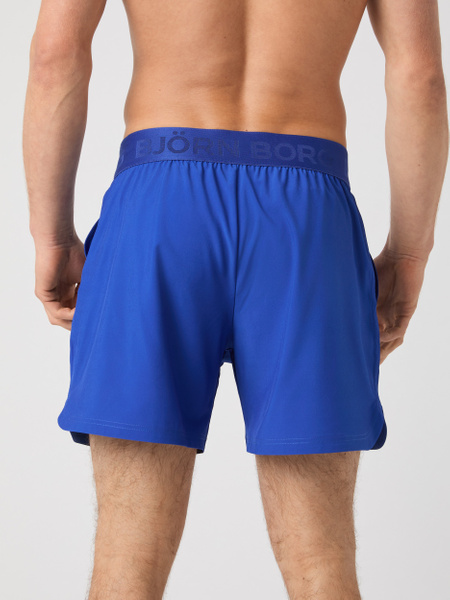 Björn Borg Borg shorts 6 tum herr i blått – 4-vägs stretch – baksida