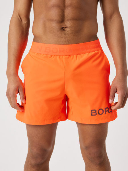 Björn Borg Borg Shorts 6 Inch Orange, L