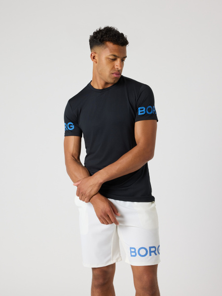 Björn Borg Borg T-shirt Svart, XXL | Apparel & Accessories - Clothing - Shirts & Tops | ModeLejon
