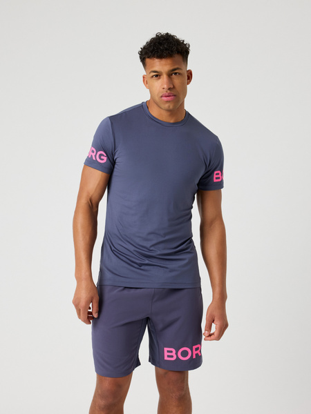 Björn Borg Borg T shirt Blauw, M
