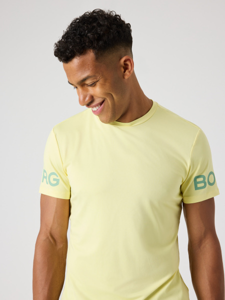 Björn Borg Borg T-shirt Jaune, L