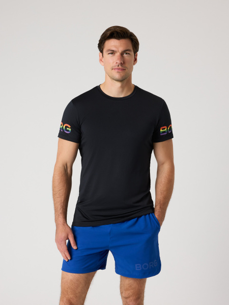 Björn Borg Borg T-shirt Svart, XXL | Apparel & Accessories - Clothing - Shirts & Tops | ModeLejon