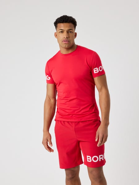 Björn Borg Borg T-shirt Rouge, XXL