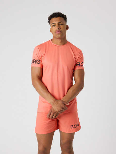 Björn Borg Borg T-shirt Orange, XXL | Apparel & Accessories - Clothing - Shirts & Tops | ModeLejon